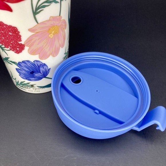 Kate Spade 20oz Insulated Blossom Tumbler Travel To Go Cup New York - Picture 10 of 10